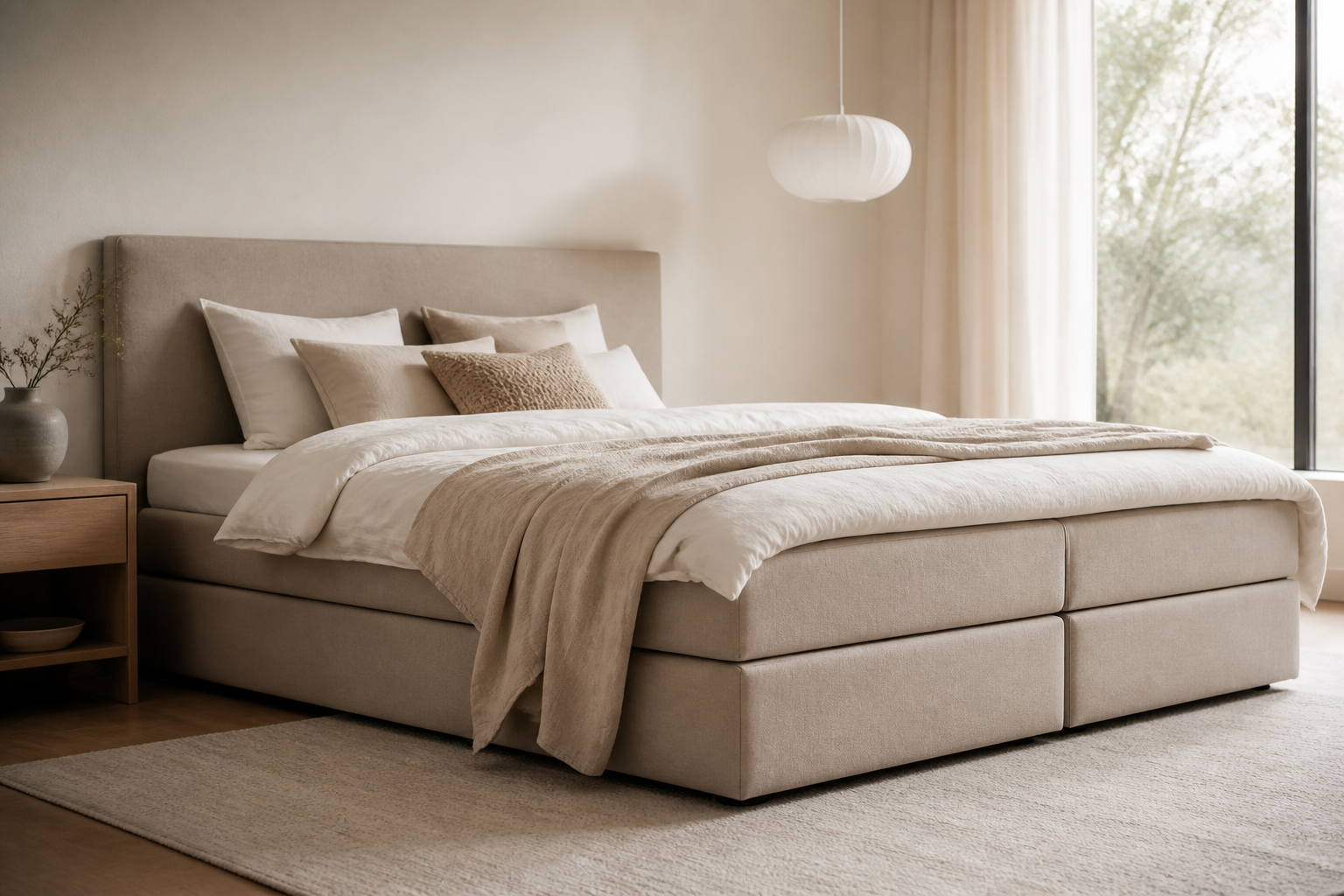 Boxspring met twee hardheden kopen: voor partners met verschillende slaapvoorkeuren