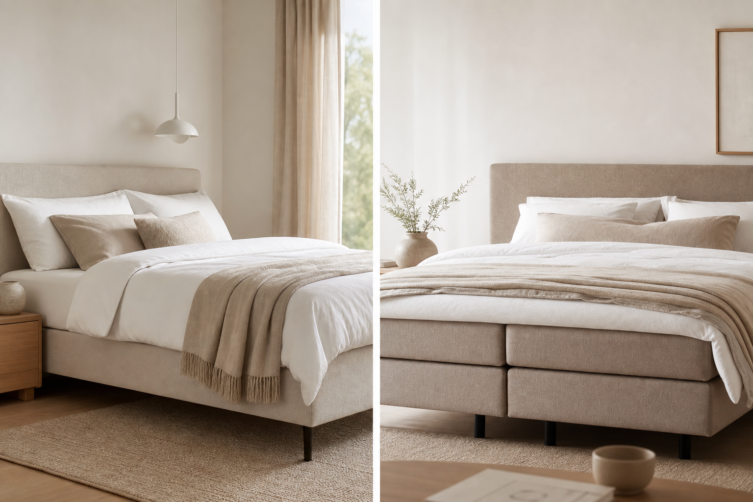 Boxspring of losse boxspring: wat past het beste bij jouw slaapstijl?