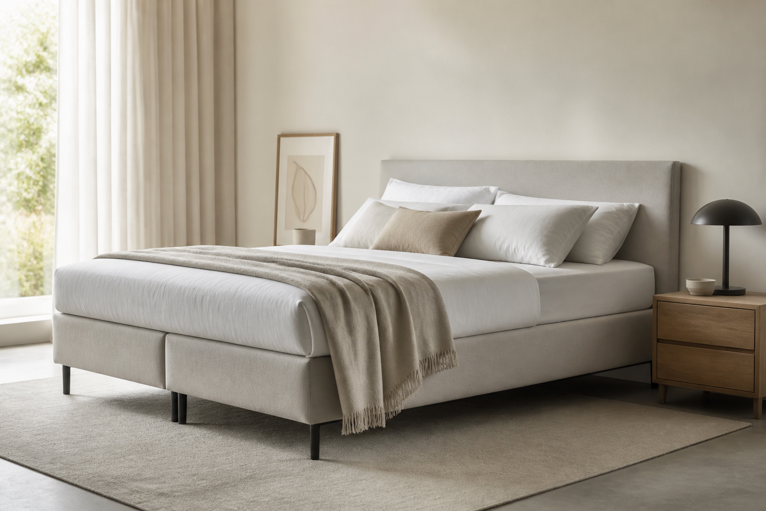 Boxspring voor lange mensen kopen: welke liglengte past bij jou?