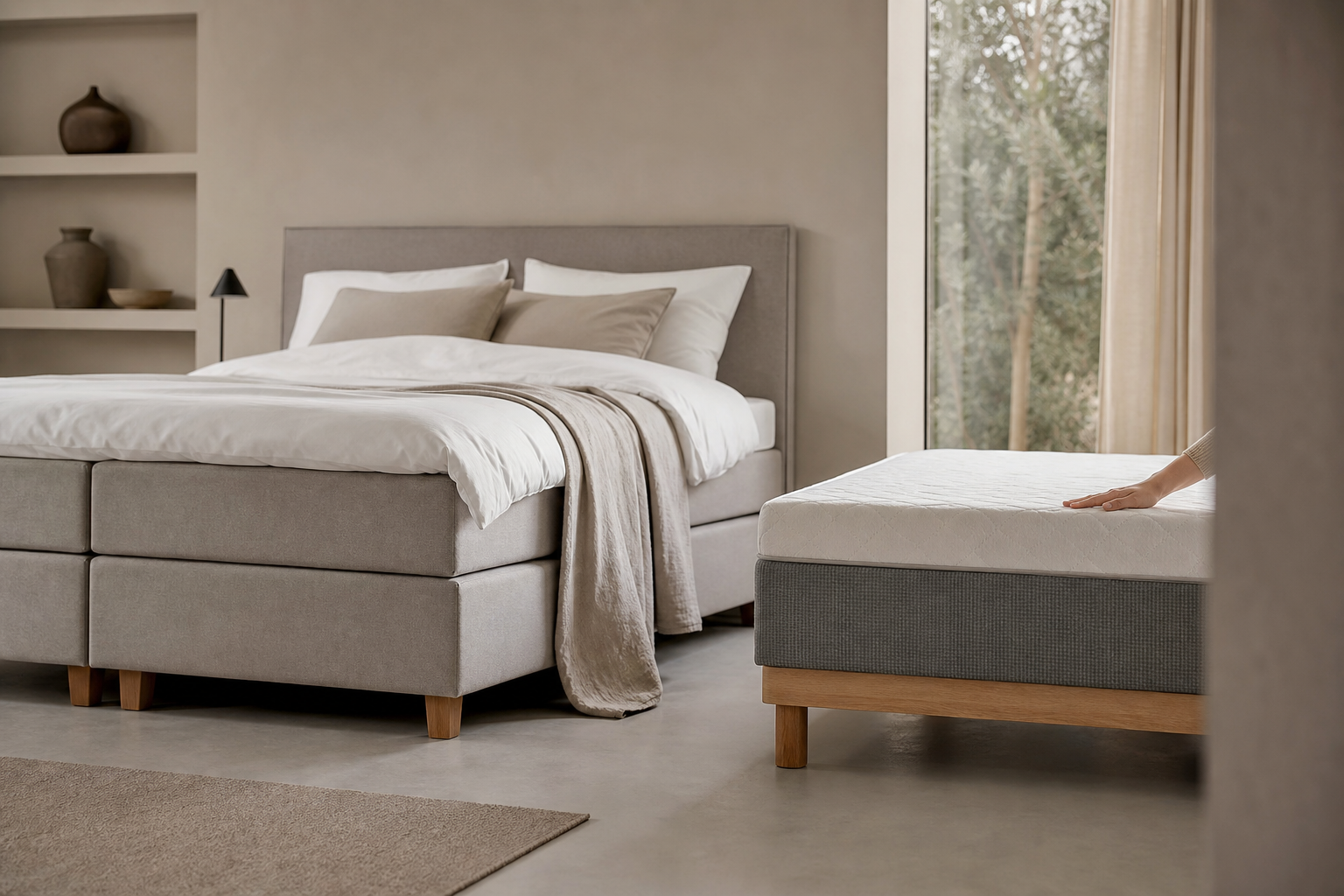 Boxspring vs matras op lattenbodem: eerlijke vergelijking