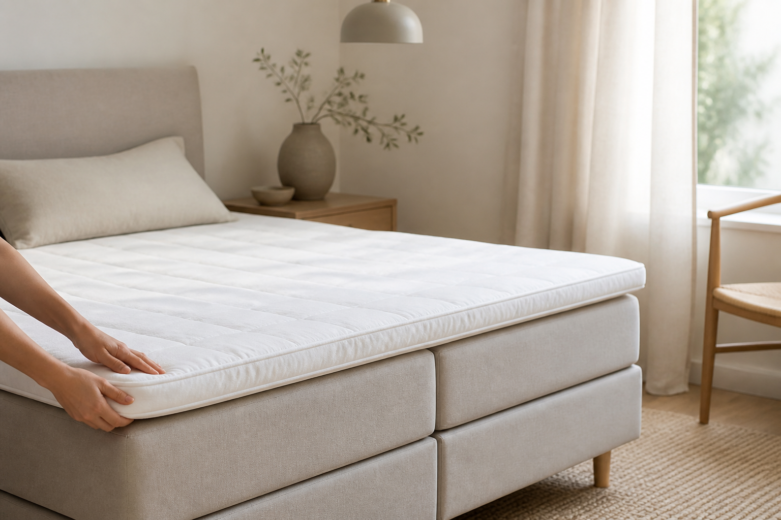Topper voor een harde boxspring kopen: welk type maakt het verschil?