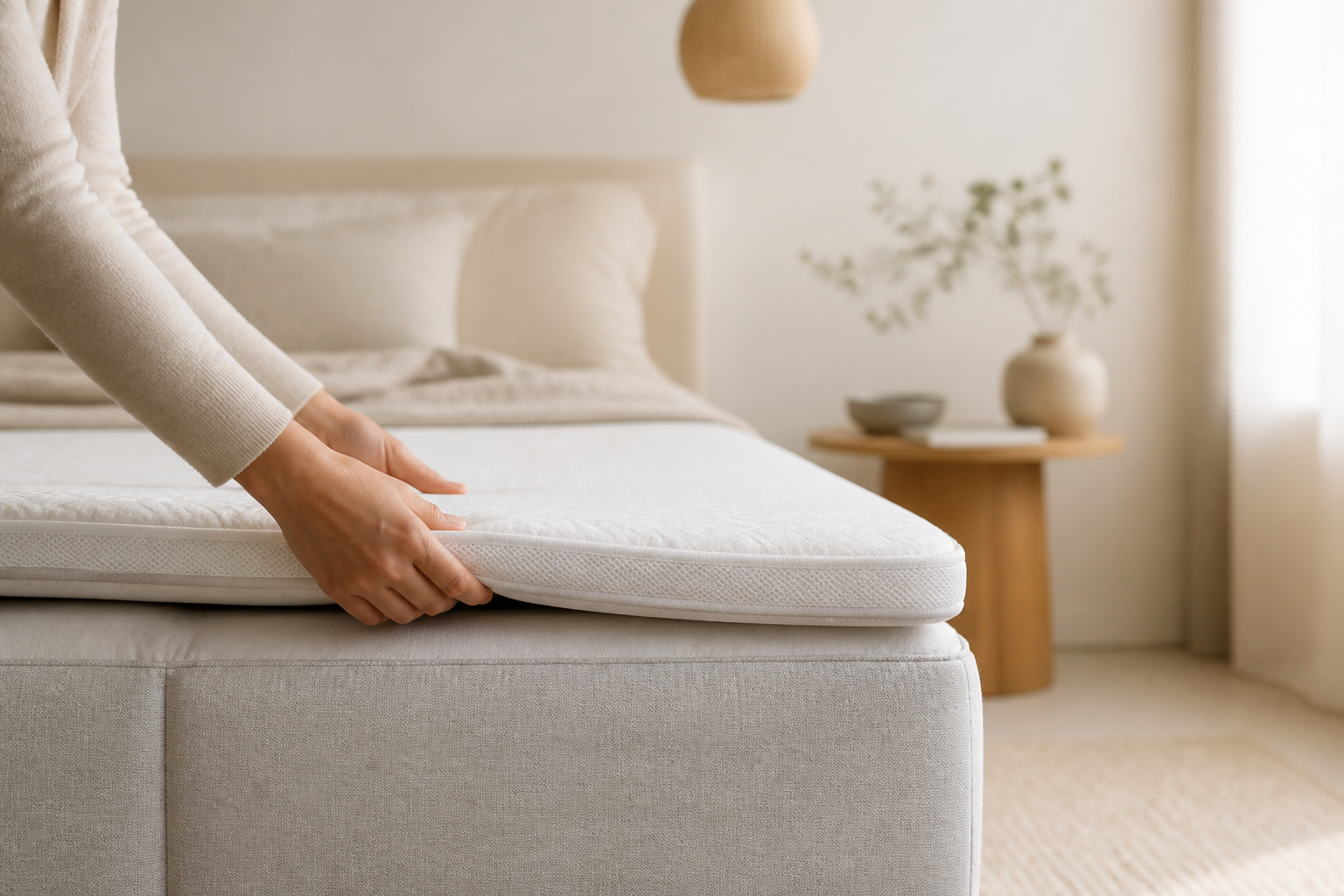 Wasbare oplegmatras kopen: welke variant past bij jouw boxspring?