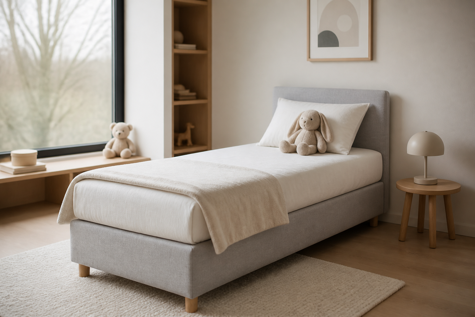 Welke boxspring past in een kinderkamer? 5 passende keuzes